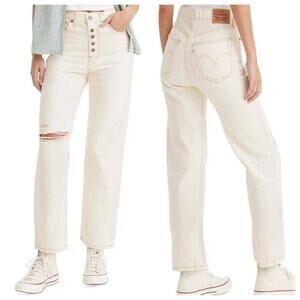 Levi’s Ribcage Straight Ankle Jeans